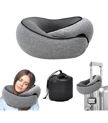WEERSHUN Travel Pillows for Airplanes,2024 New Travel Pillow