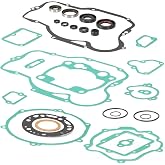 11004-1230 Complete Engine Top + Bottom End Rebuild Gasket &amp; Seal Kit for Kawasaki KX250 1992-2001