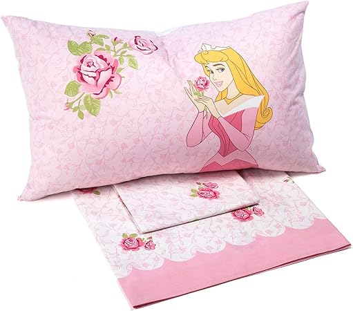 Caleffi Princess Romantic - Juego de sábanas, algodón, único, Individual: Amazon.es: Hogar