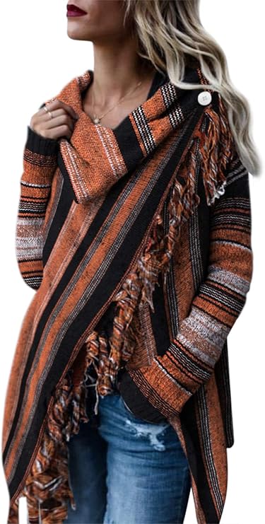 tassel cardigan sweater