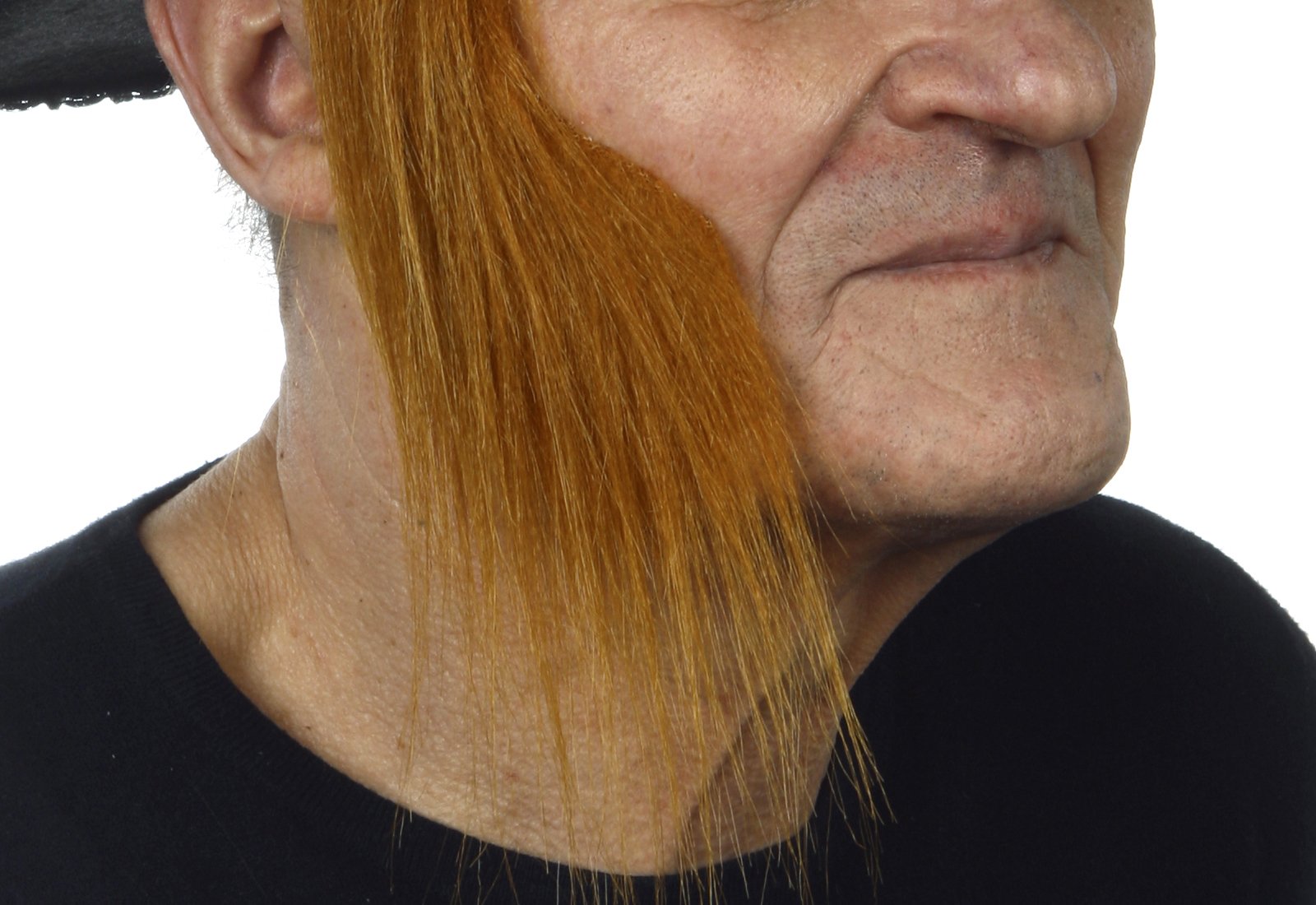 Mustaches Self Adhesive, Novelty, Fake Mutton Chops Sideburns, Ginger Color