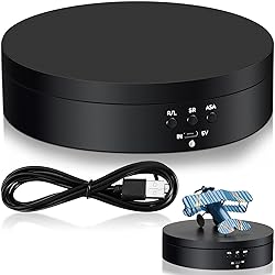 Hicarer Rotating Display Stand 360 Degree Motorized
