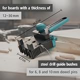 Wolfcraft Dowelmaster Dowel Gauge for Wood Joints I 4640000 I 6 8 10 mm view 2