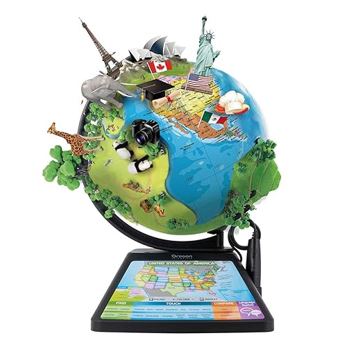 Oregon Scientific SG268R Smart Globe Adventure AR Educational