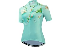 Hotlion Womens Cycling Jersey Mountain Bike Racing Top Apparel Clothing