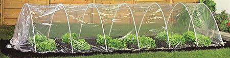 Pflanztunnel - durchsichtige Folie 5 Meter lang