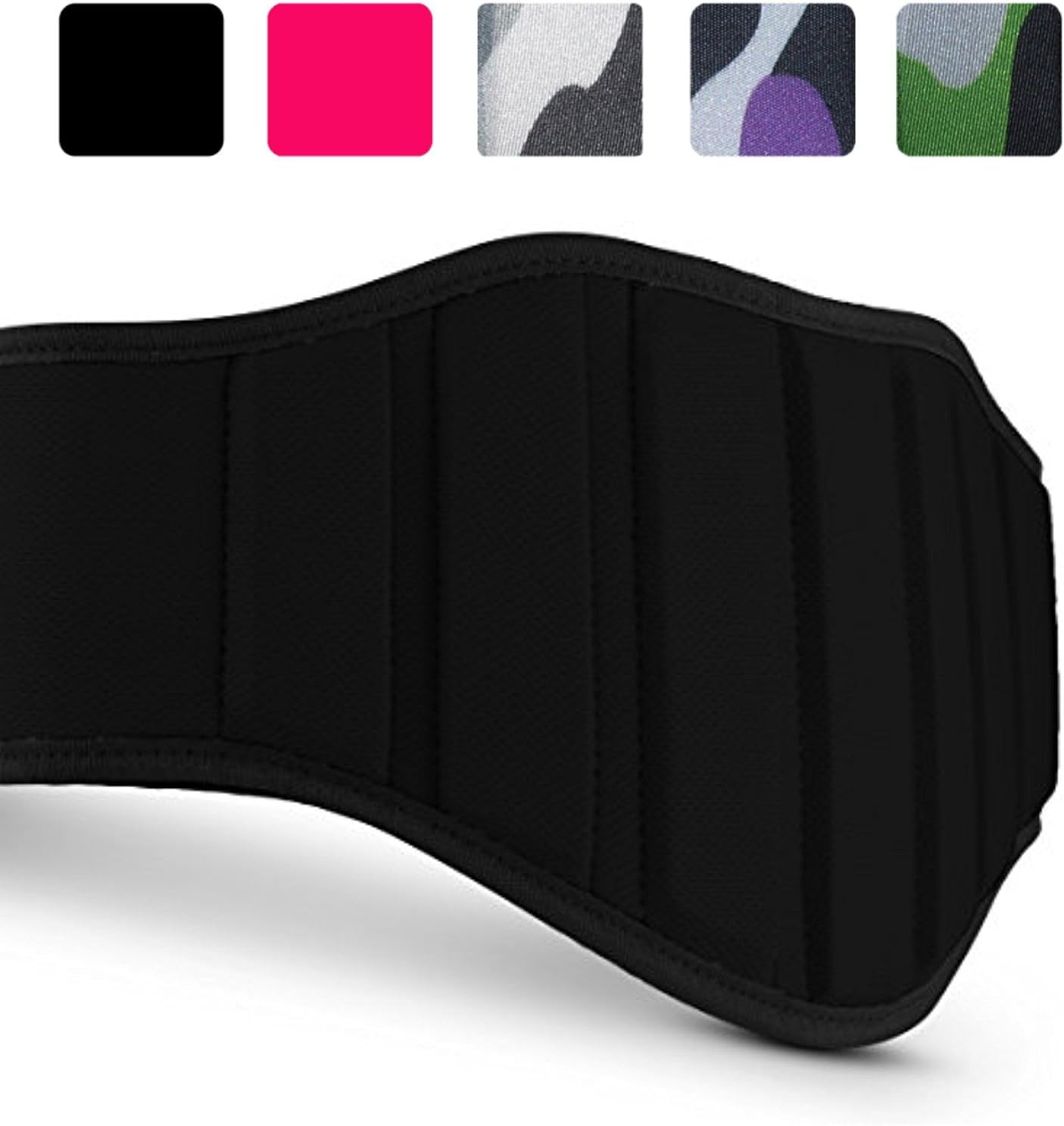 Premium Weightlifting Belt For Lifting Weights - Best Back Belt Support For Men & Women - Back Support Belt For Squats, Deadlift, PushJerks, Thrusters - Lifting Belt For Powerlifting And Bodybuilding