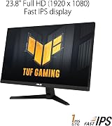 ASUS TUF Gaming VG249QM1A 24" FHD 270Hz Fast IPS Monitor G-Sync FreeSync view 2