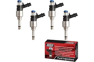 MACAX Set of 4 Fuel Injectors 35310-2B150 FJ1435 Replacement Compatible with Hyundai Accent 2018-2019 Kia Rio 2018-2019 Soul 2017-2019 Excludes Turbo Models 1.6L L4 - Replaces 353102B150