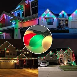SUNSGNE C9 LED Outdoor Vintage Christmas