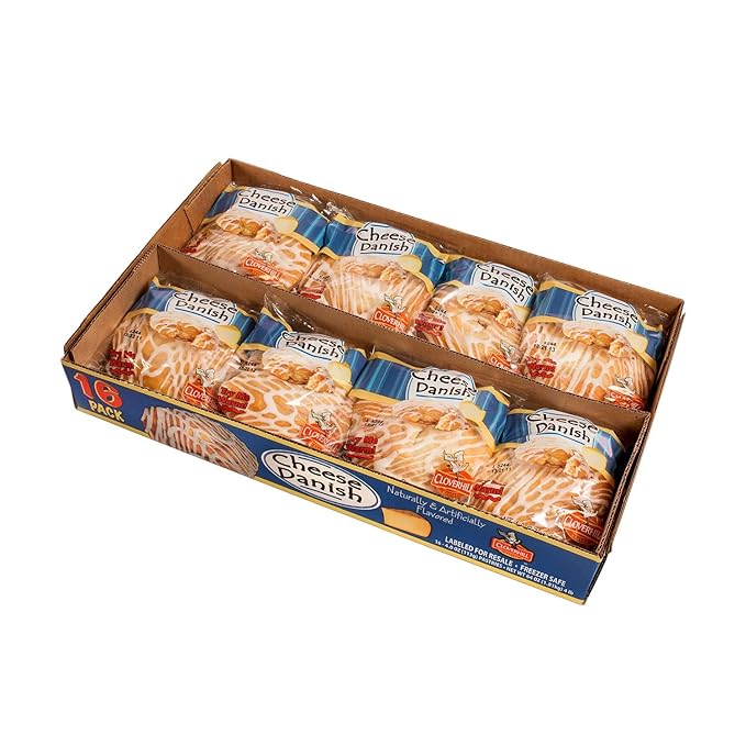 Cloverhill Cheese Danish 16 Count Grocery & Gourmet Food