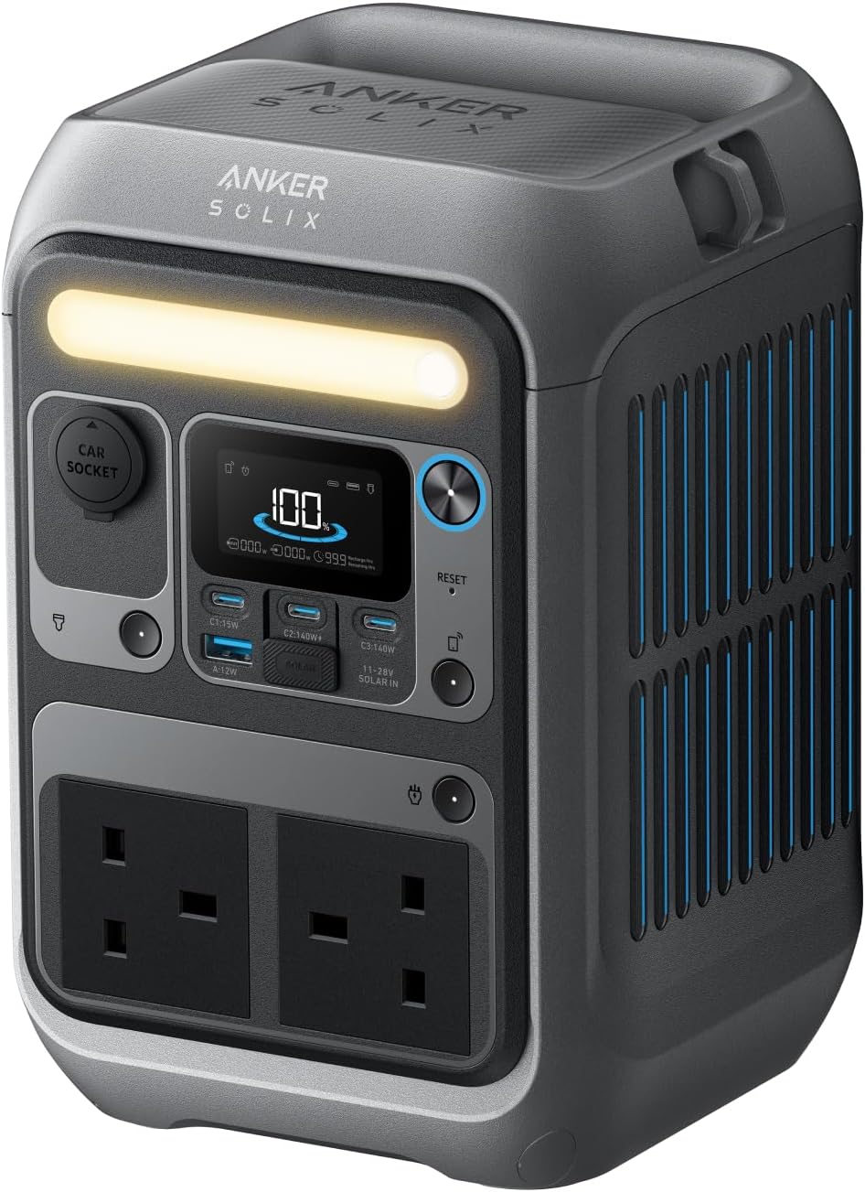 Anker SOLIX C300 Portable Power Station 288Wh 300W 600W Surge LiFePO4