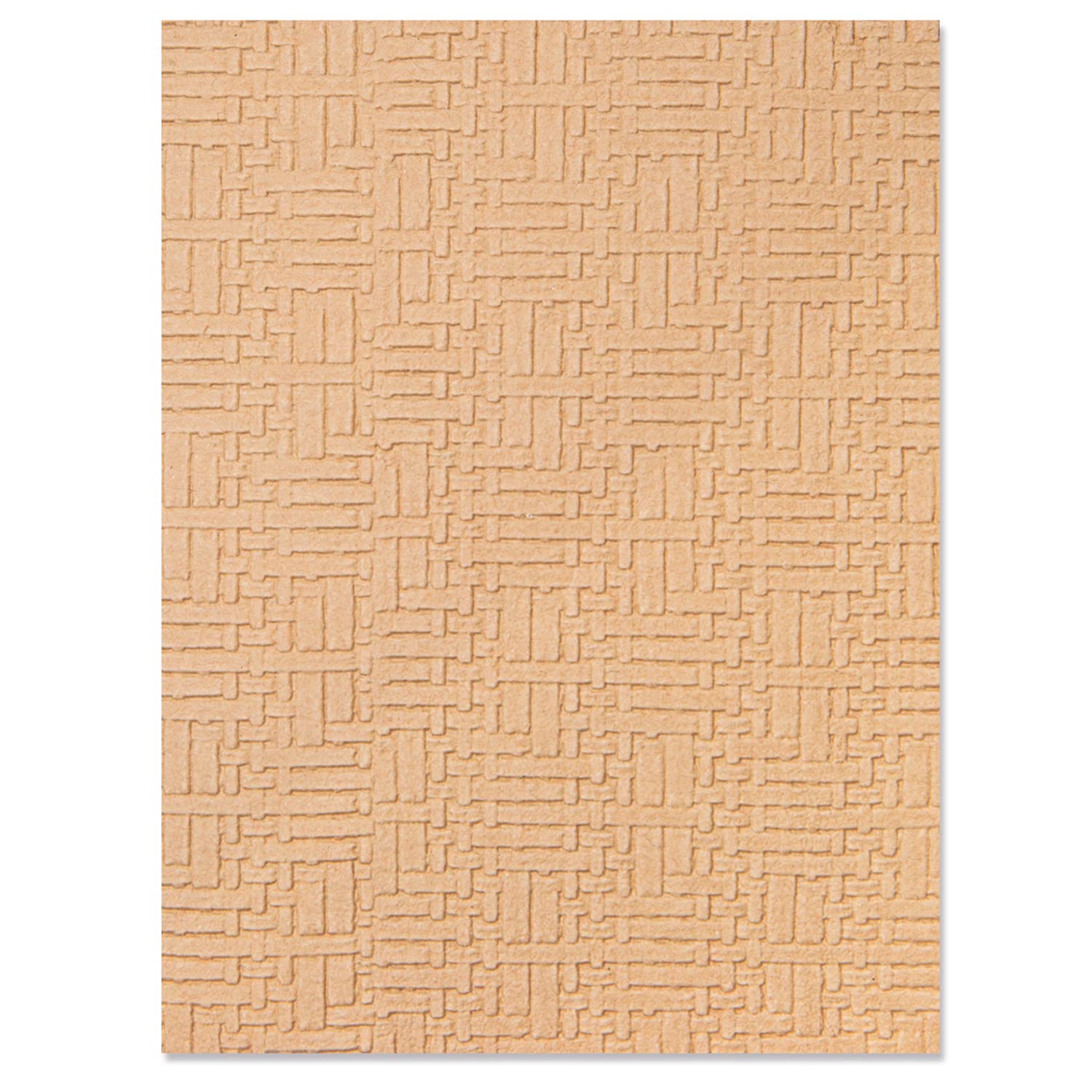 Sizzix Sizzx 3-D Textured Impressions Embossing Folder Woven Leather by ...