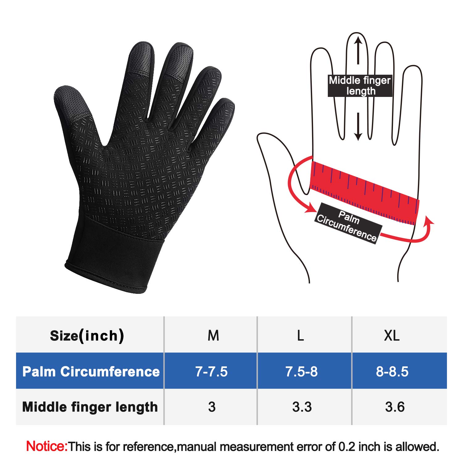sports direct ski gloves mens