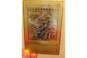 MY PET ELEPHANT Blue-Eyes Ultimate Dragon Gold Metal Yugioh Card