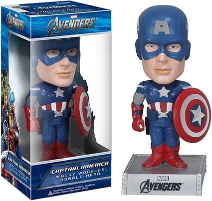captain america bobblehead pop