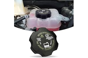 MLAHUIER Car Coolant Reservoir Cap Replacement, 15075118 Radiator Cover, Engine Coolant Cap Compatible with Buick Chevy Pontiac GMC Saturn Cadillac Seway SRX CE2, Automotive Accessories
