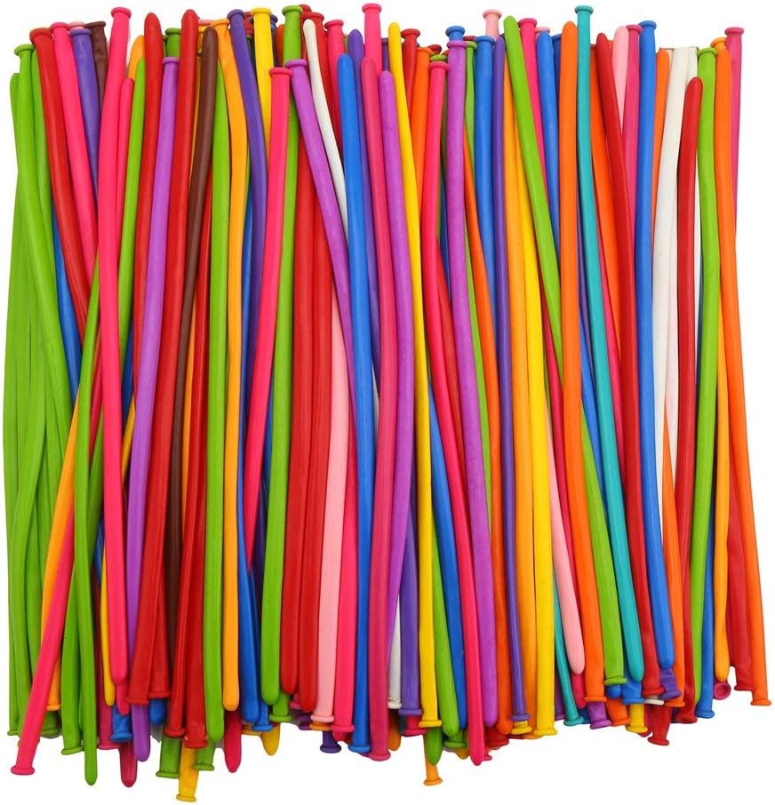 Gifts 4 All Occasions Limited 100 pcs Modelling Balloons Large Mixed Coloured Birthday Party Decorations, Multi - Image 3