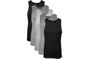 Gildan Men's A-Shirts Tanks Multipack
