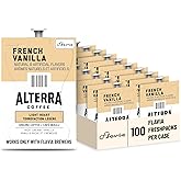 Flavia Alterra French Vanilla Coffee Freshpacks works only with Flavia Brewers, Light Roast (Case of 100)