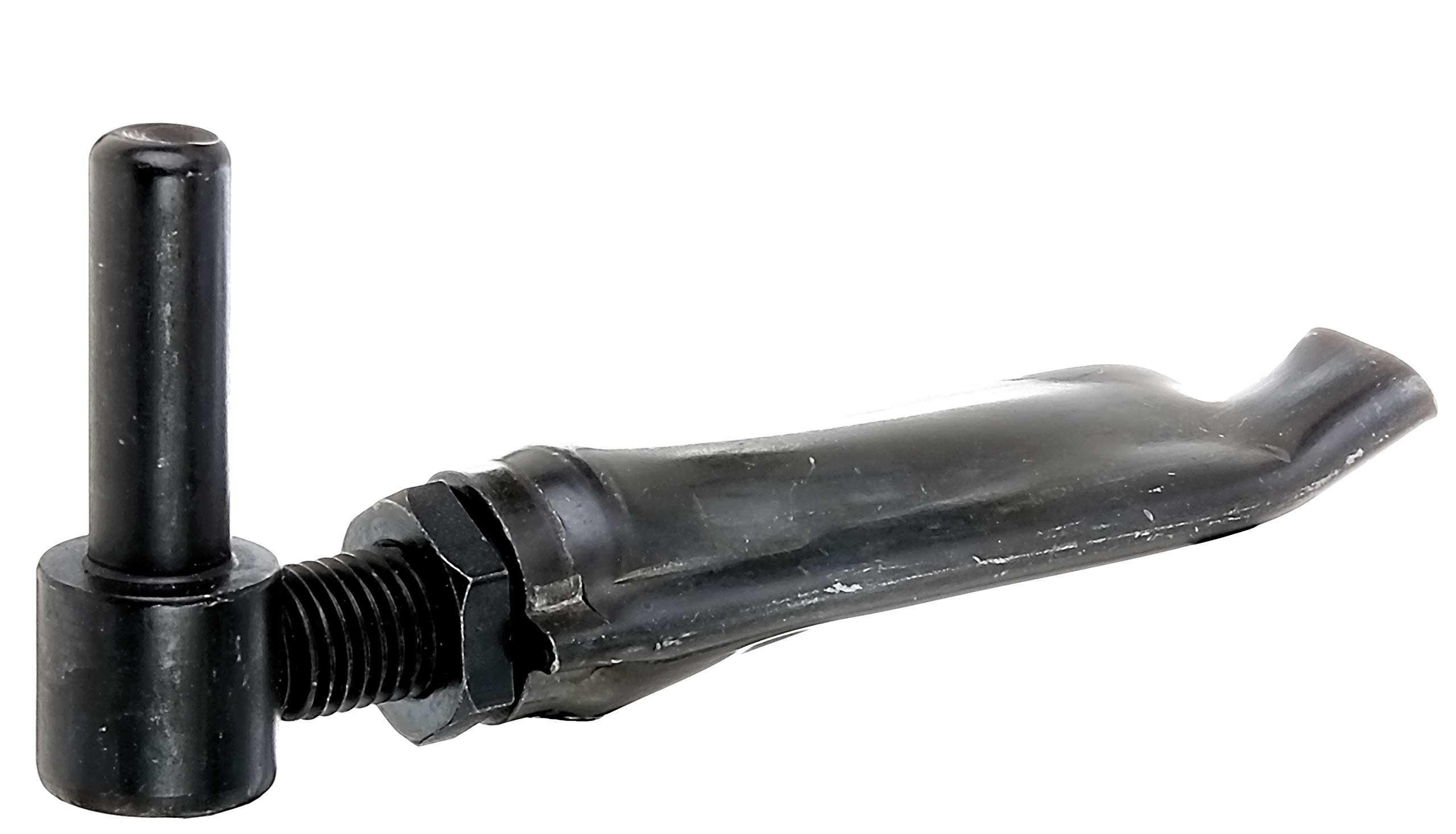 GAH-Alberts Screw-On Hinge Pin with F-Style Wall Hook Adjustable to 27 mm Dorn 14 mm / 110 x 30 mm