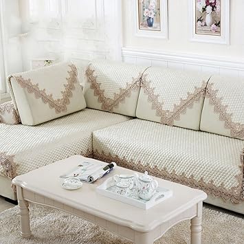 Amazon Com Hm Dx Sofa Cover For Sectional Couch Polyester Quilted