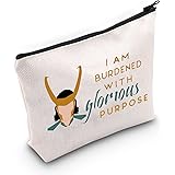 TSOTMO TV Show Inspired Gift I am Burdened with Glorious Purpose Novelty Cosmetic Bag Fans Gift Friendship Gift (glorious PUR