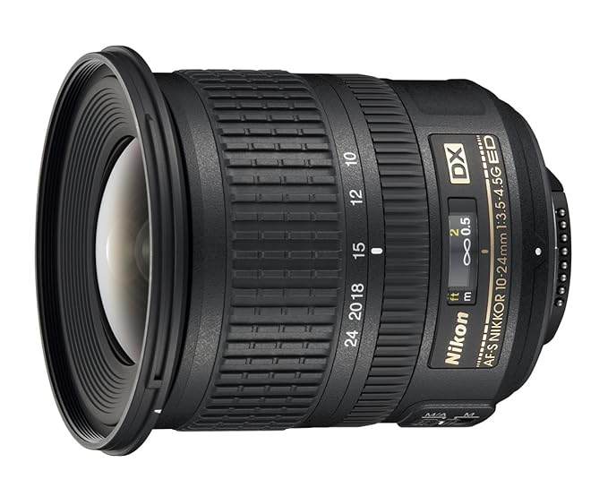 Nikon AF-S DX Nikkor 10-24mm 1:3,5-4,5G ED Objektiv (77 mm Filtergewinde) schwarz