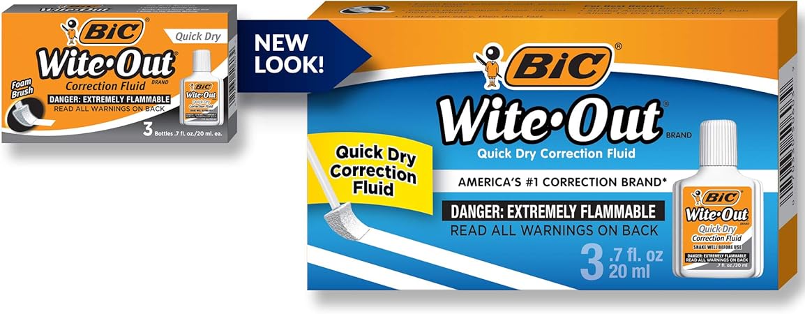 What is white out made of Clearance