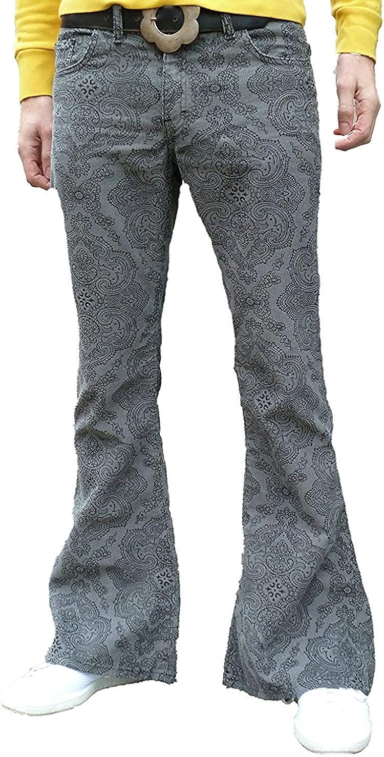 hippie flared trousers