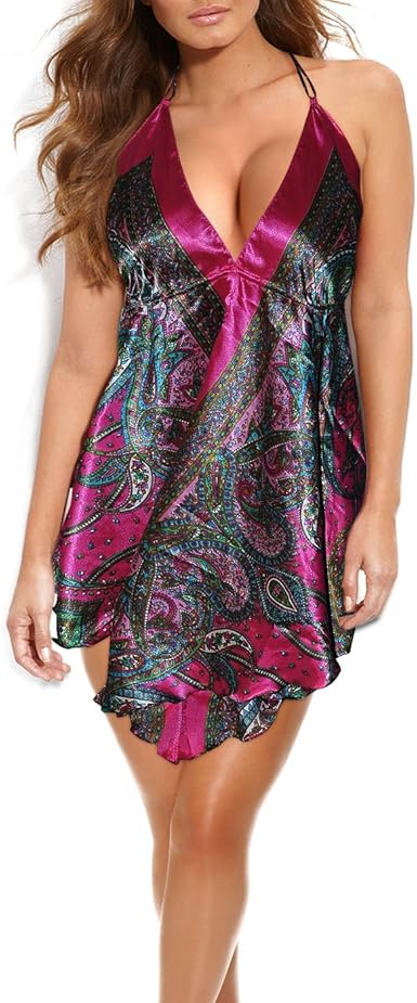 satin handkerchief dress