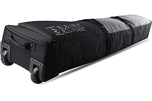 Element Equipment Wheeled Padded Ski Bag Ultimate Double - Premium High End Double Roller Travel Bag