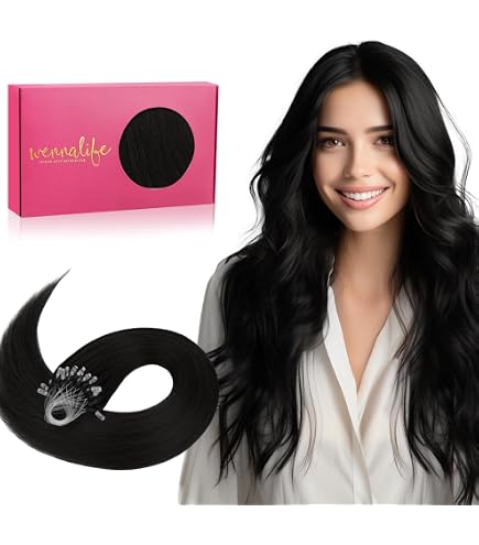 Yubin human hair extensions 100% human hair 200 Strands I-Tip Stick Hair 100% Remy Human Hair Extensions  main image 2