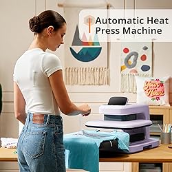 HTVRONT Auto Heat Press 2 - Heat Press Machine for