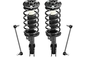 AEAGLE Front Struts Assembly & Sway Bar Links for 2010-2017 Chevy Equinox GMC Terrain, 12-13 Captiva Sport, Saturn Vue Pontiac Torrent 3.6L Suzuki XL-7, Shock Except 19" Wheels Replace 172526 172527