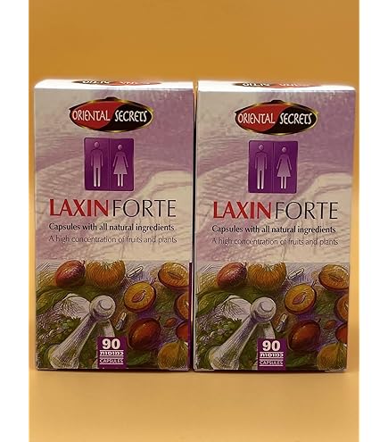 Amazon.com: EISHES CHAYIL Laxin Forte 180 Capsules (90 in Each