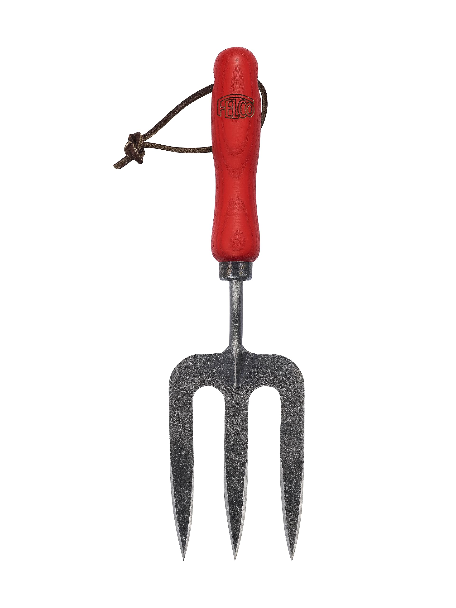 Felco Garden Hand fork Model 431 Forged Baron Hardened Steel Ash Wood Handle Aerating Compost Gardening Planting Weeding Horticulture made in Netherlands