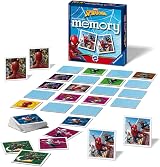 Ravensburger Marvel Spiderman Mini Memory Game Matching Pairs view 4