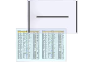 STORE SMART StoreSMART - Magnetic Frames - Rigid Plastic - 11" x 17" - 20-Pack - Lean / 5S / Six Sigma - HPP11X17M-LEAN-20