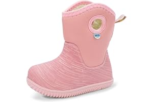 JAN & JUL Waterproof Non Slip Toasty-Dry Lite Winter Boots for Kids