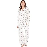 Get Trend 2 Pc Pajamas Set for Women, Teens with Top, PJ Pants with Pockets, Cozy Sleepwear, Soft Loungewear, Gifts for Women