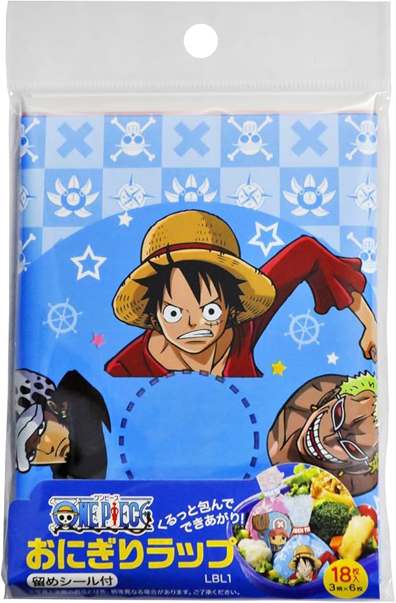 Amazon Co Jp スケーター おにぎりラップ 18枚入 ワンピース One Piece 日本製 Lbl1 ホーム キッチン
