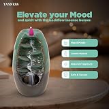 TANNESS Backflow Burner with 10 Incense Cones - Aromatherapy Decor view 2