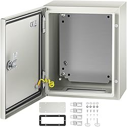 VEVOR NEMA Steel Enclosure, 12 x 10 x 6'' NEMA 4X