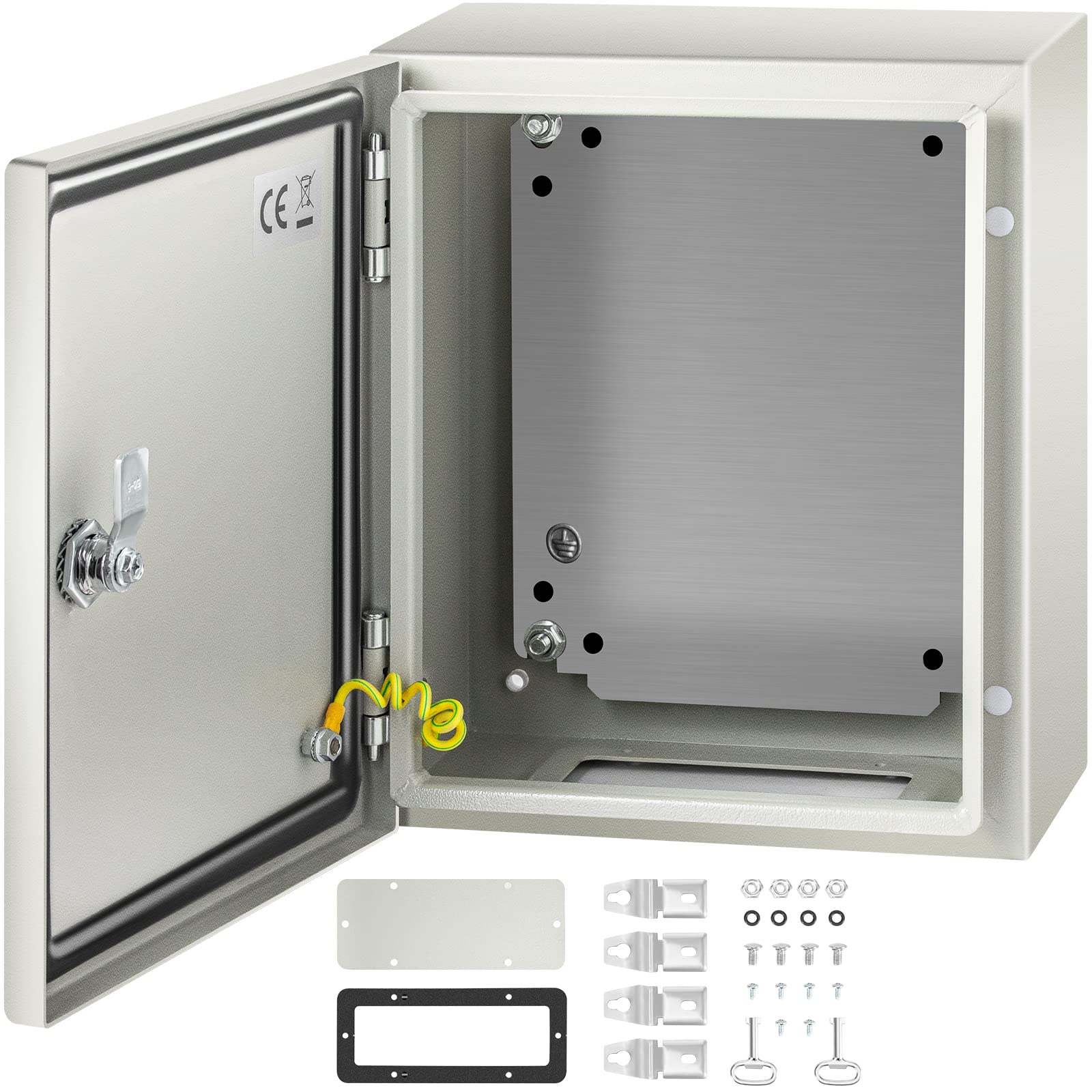 VEVOR NEMA Steel Enclosure, 12 x 10 x 6'' NEMA 4X