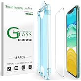 amFiIm OneTouch for iPhone 11 iPhone XR Screen Protector 6.1" Tempered Glass