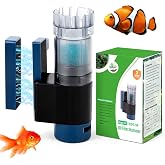 Hygger CO2 Aquarium Surface Skimmer, 96 GPH Flow Rate &ndash; Ideal for Freshwater &amp; Saltwater Compatible, 5W &ndash; Efficient Waste Removal