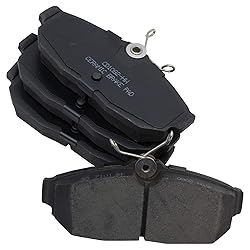 TRQ Rear Brake Pads Ceramic Compatible with