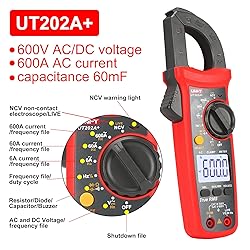 UNI-T UT202A+ Digital clamp Meter 6000 Counts Auto