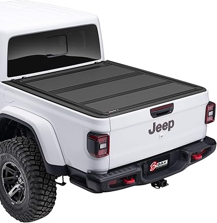 Bak Bakflip Mx4 Hard Folding Truck Bed Tonneau Cover 448701 Fits 2020 Jeep Gladiator 5 Bed 60 3 Automotive Amazon Com